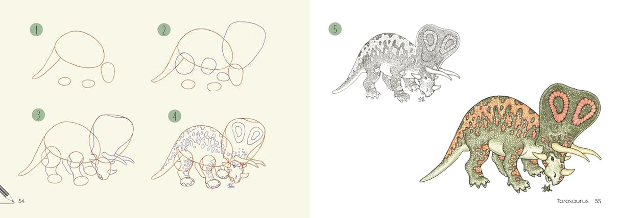 Draw 30: Dinosaurs Book