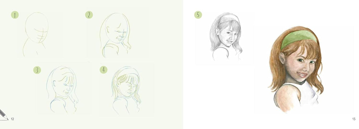 Draw 30: Faces in Easy Steps Book