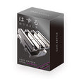 A product box for 'Cast Battle Huzzle' featuring a black and dark gray design with a 3D rendering of a metallic puzzle-like object on the front, set against a plain white background.