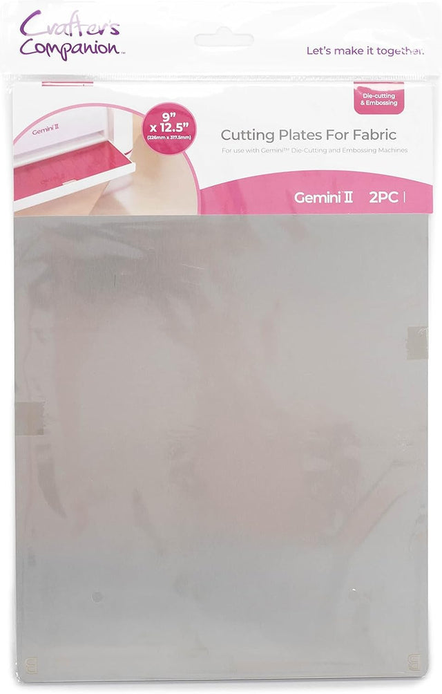 Gemini II Accessories - Cutting Plates for Fabric 9 x 12.5”