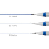 Winsor & Newton Fineliner Set - Indigo (3 Pack)