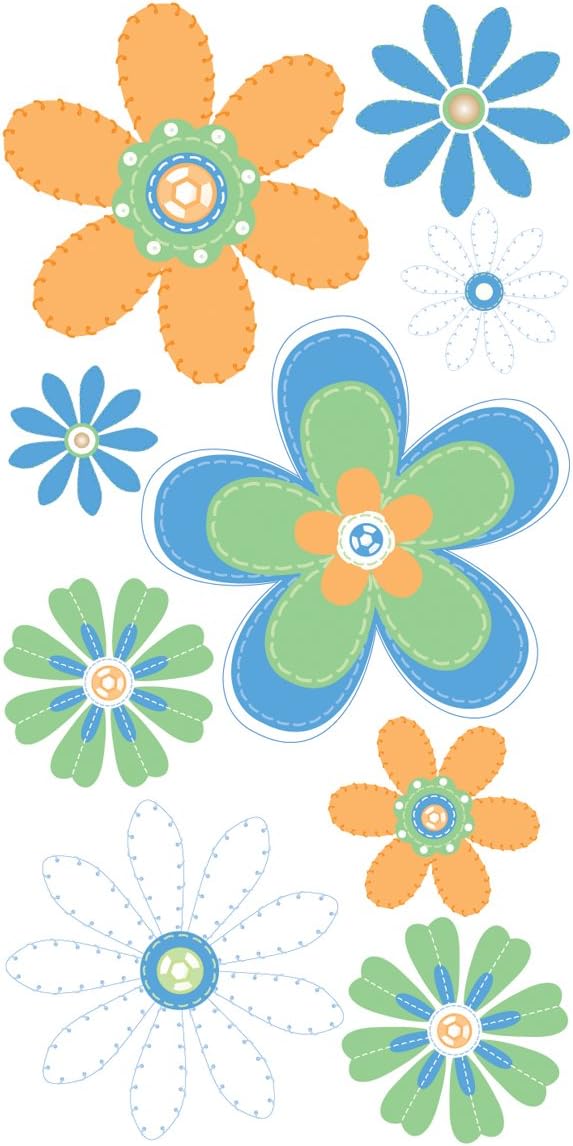 Essentials Sticker Sheet - Daisy Flowers