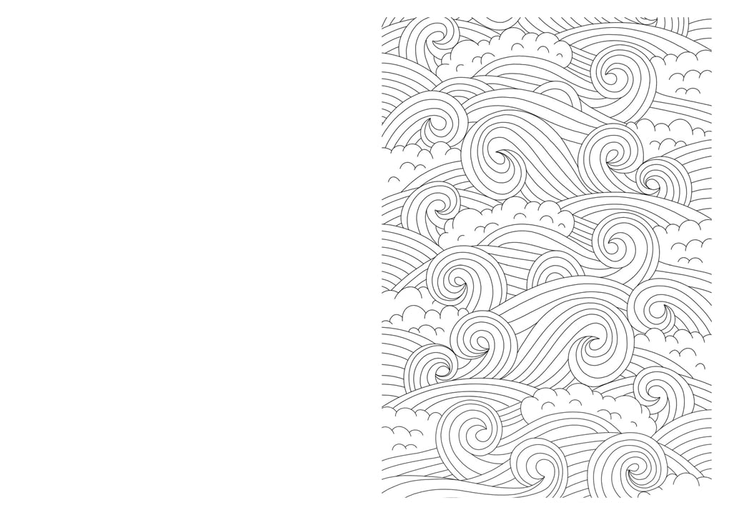 The Wellbeing Colouring Book - Calm