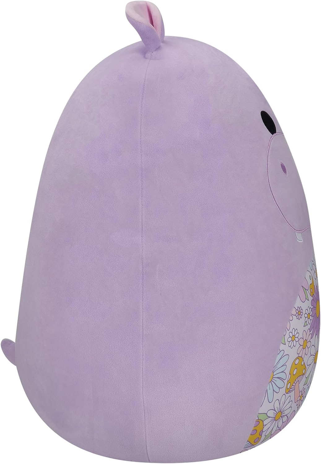 Squishmallows 20 Inch Hanna Purple Hippo Floral Belly