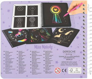 Miss Melody's Mini Magic Scratch Book