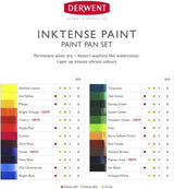 Derwent Inktense Paint Pan Studio Set - 24 Pan Palette