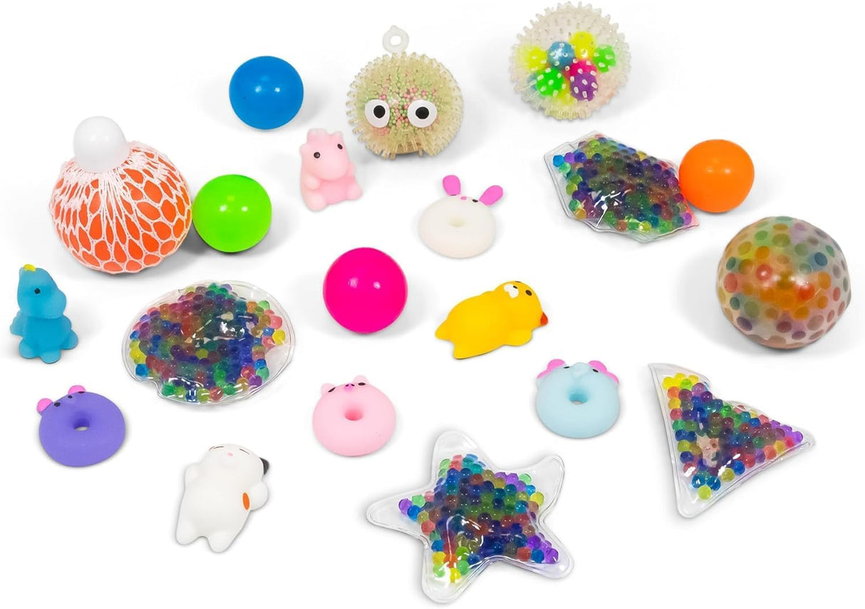 Sensory Squish Box Set with 20 Sensory Favourites