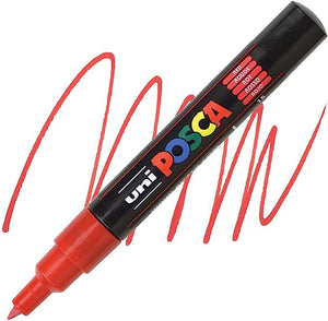 Posca Pc-1M Red Paint Marker