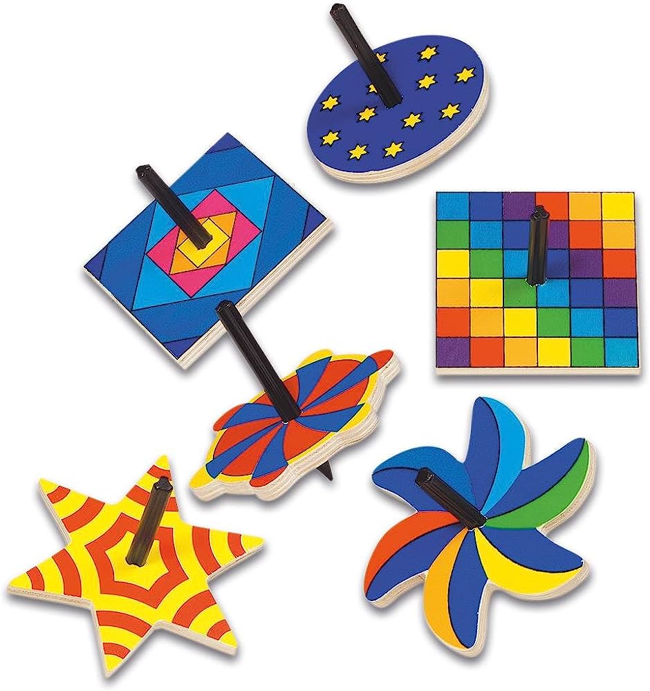 Goki Wooden Spinning Tops