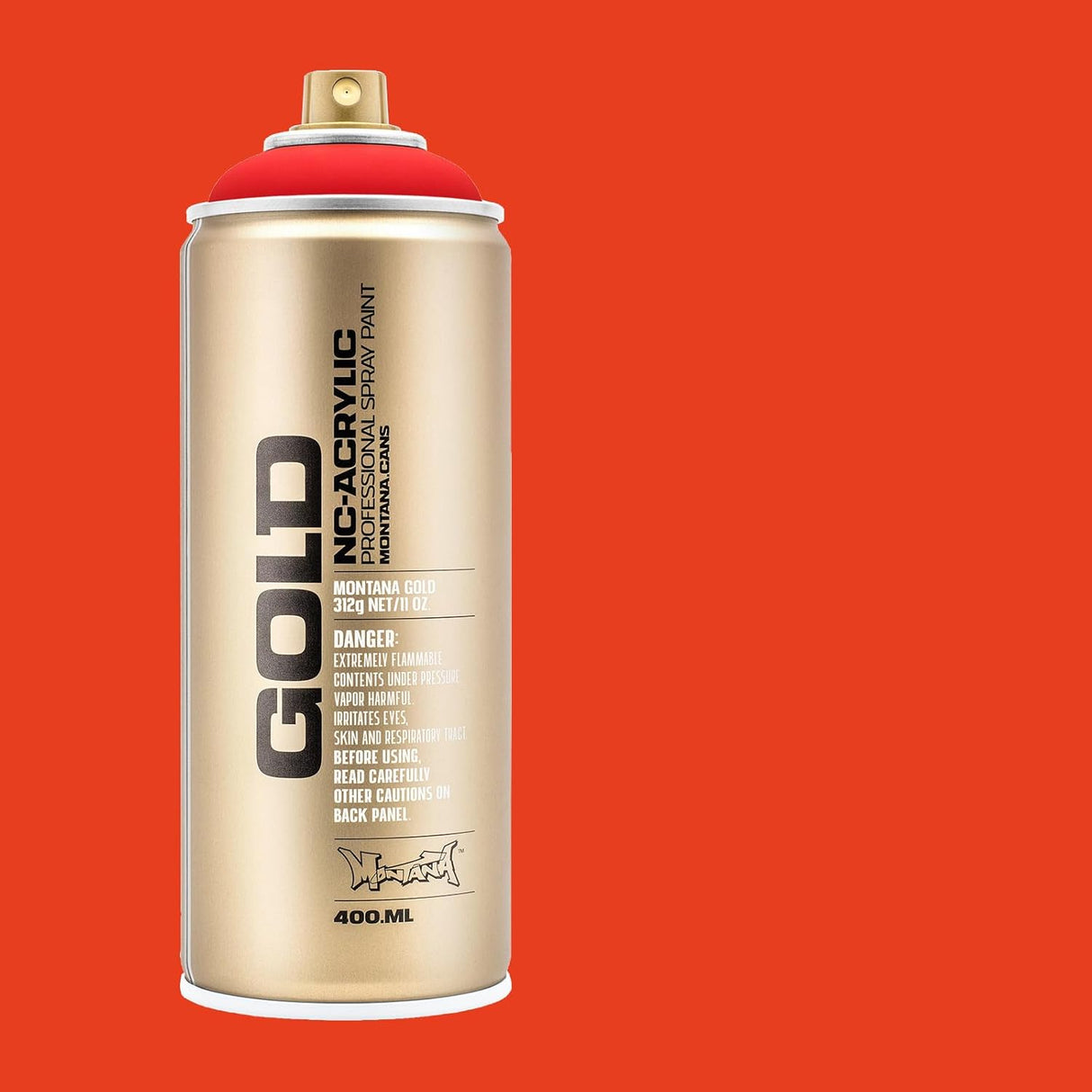 Montana GOLD Fluorescent Spray - Fire Red (F3000)