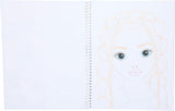 TOPModel Make-Up Colouring Book