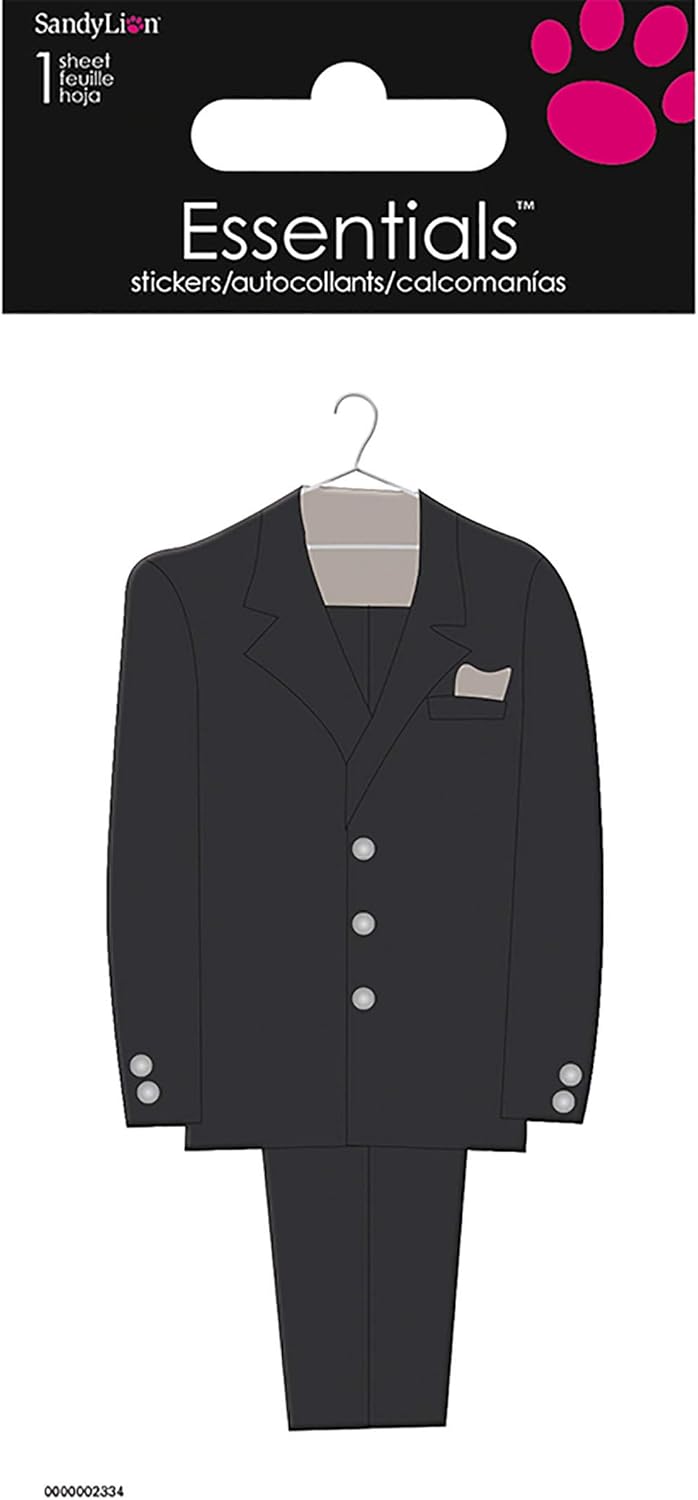 Essentials Sticker Sheet - Wedding Tuxedo