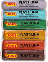 Jovi Plastilina Box 15g  - Nature Colours (6 Bars)