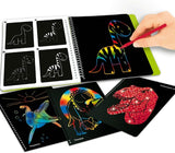 Dino World Magic Scratch Book