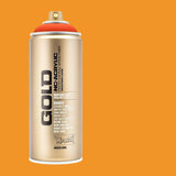 Montana GOLD Fluorescent Spray Paint - Power Orange (F2000)