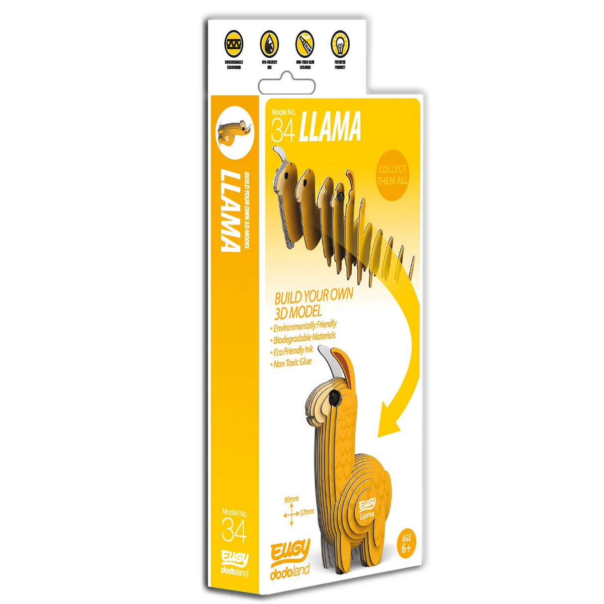 EUGY 034 Llama - 3D Model Kit