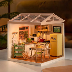 Rolife Happy Meals Kitchen DIY Miniature House