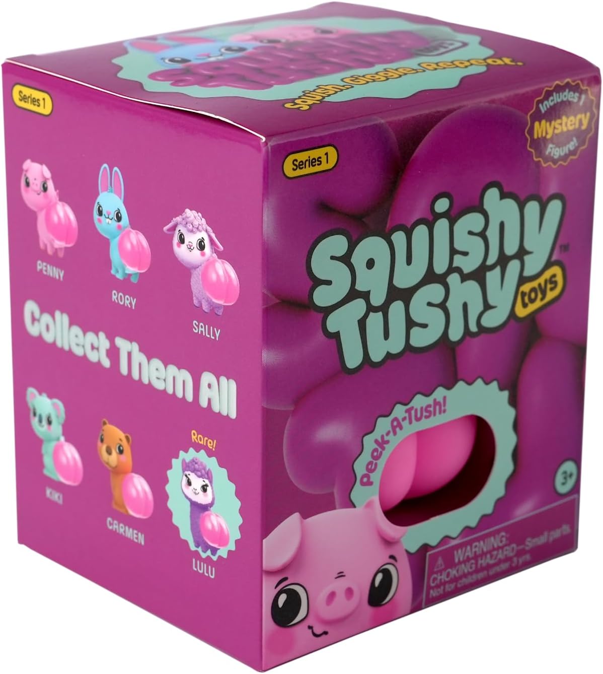 Squishy Tushy Toys 3 Inch Figures Blind Box