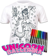 PYO T-Shirt Unicorn Ballerina  age 7-8