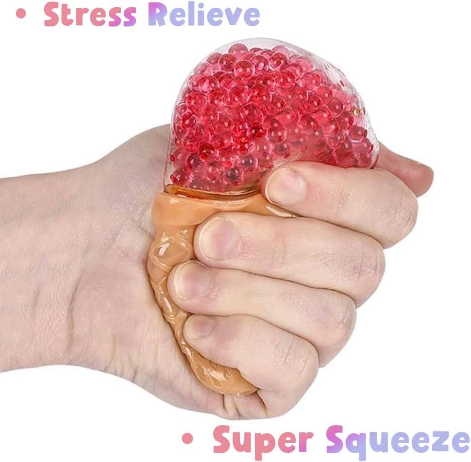 Squeeze Ice Cream with Beads