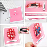 Scrapbook Adhesives 3D Foam Squares - White (217 Pieces)