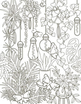 Café Cuties Colouring Book