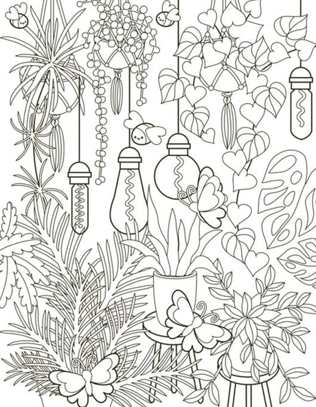 Café Cuties Colouring Book