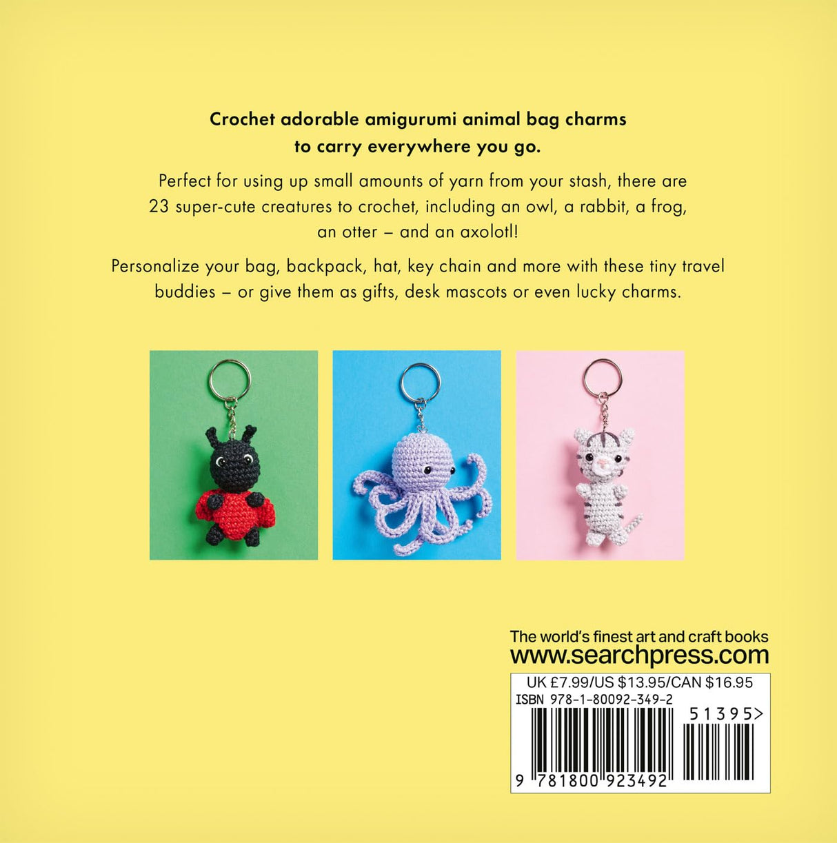 Mini Amigurumi Bag Charms Book