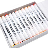 GRAPH'IT Brush Dual Tip Alcohol Markers - Comics (Set of 24)