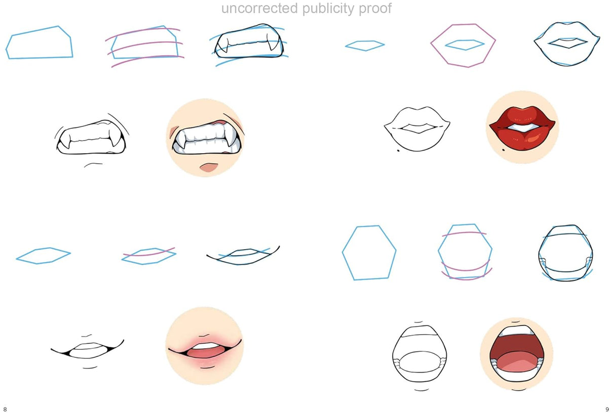 How to Draw: Manga Faces Book