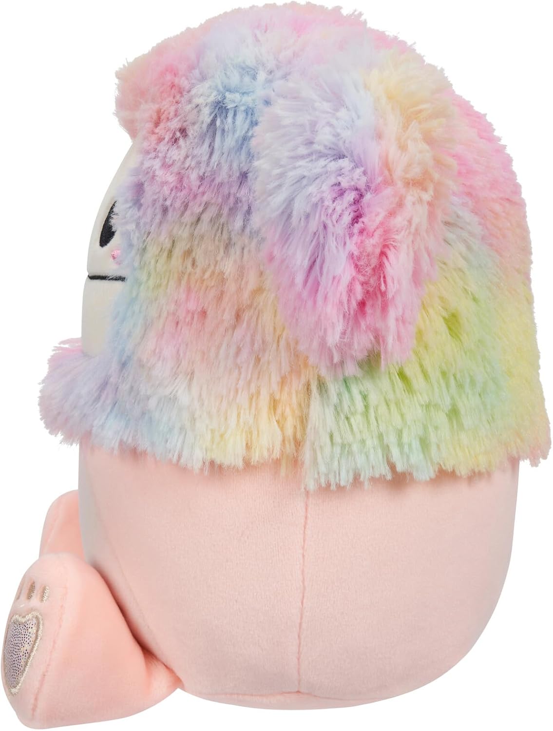 Squishmallows 5 Inch - Diane the Peach Bigfoot with Rainbow Mane