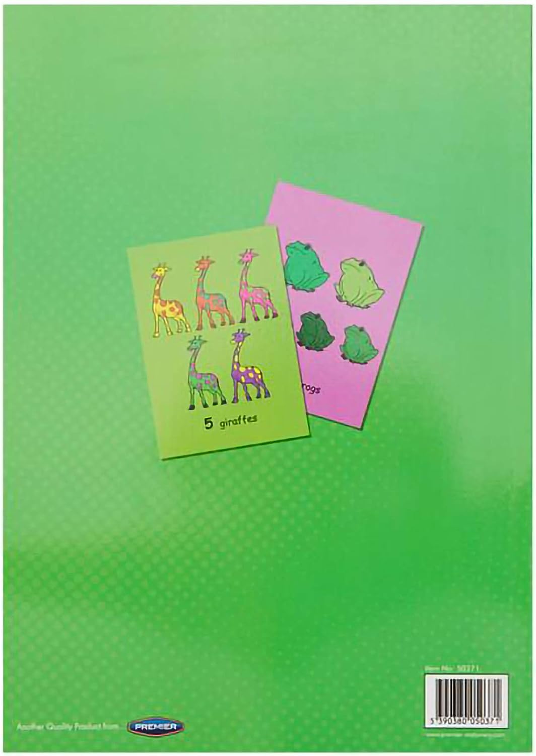 World of Colour A4 96pg Colouring Book - Number Fun