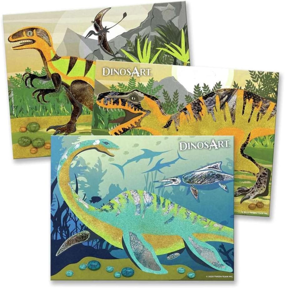 DinoArt Sand & Foil Art