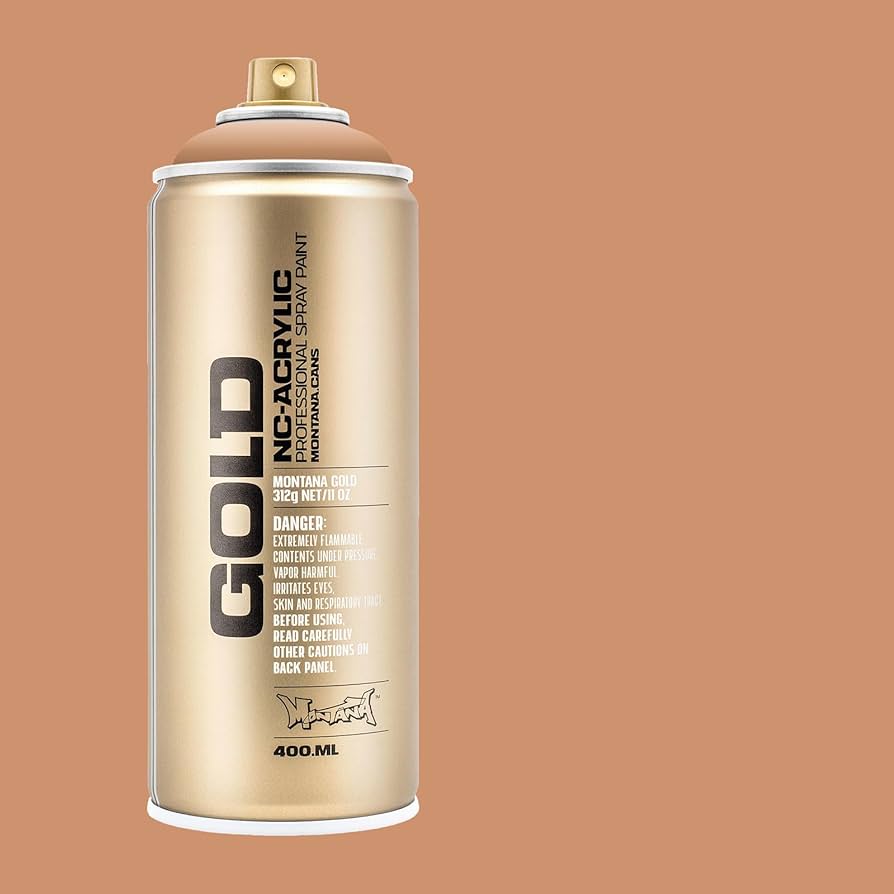 Montana GOLD Spray Paint 400ml - Toffee (G1440)