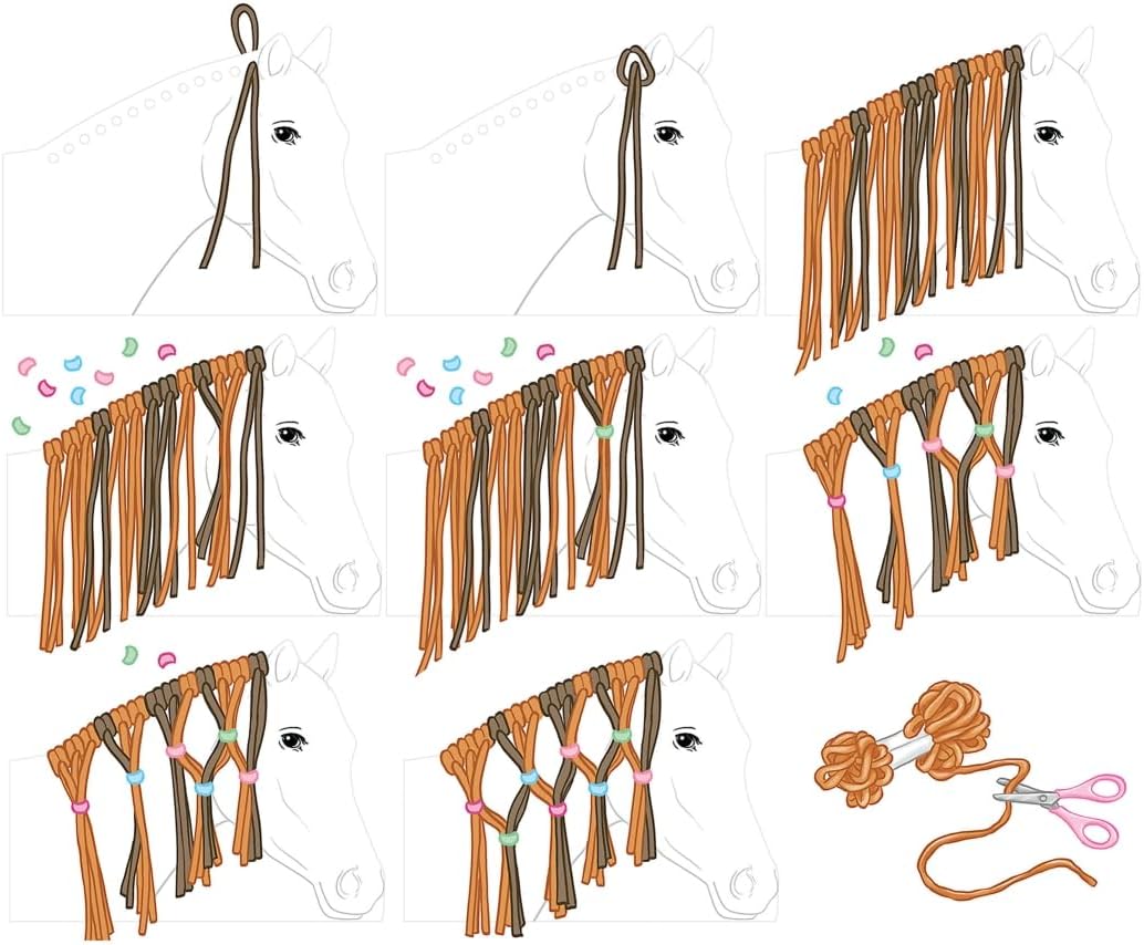 Miss Melody DIY Horse Mane Kit