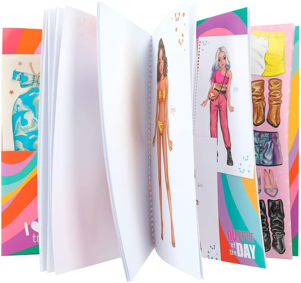 TOP Model Dress Me Up Big Cut Out