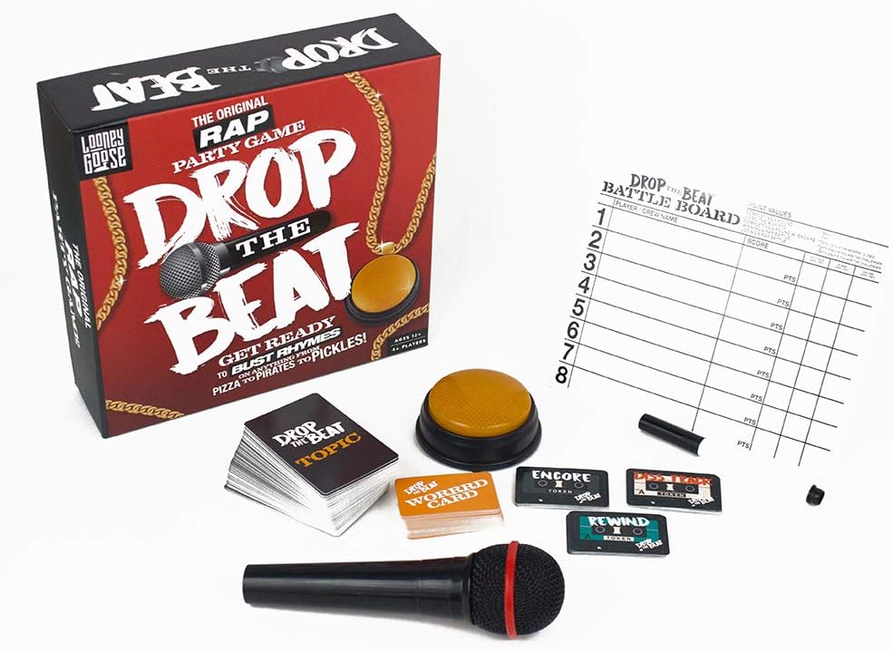 Professor Puzzle Drop the Beat Rap Card Game