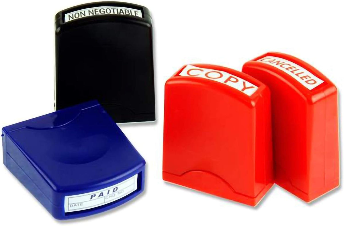 Concept Pro Office Self-inking Stamp Set