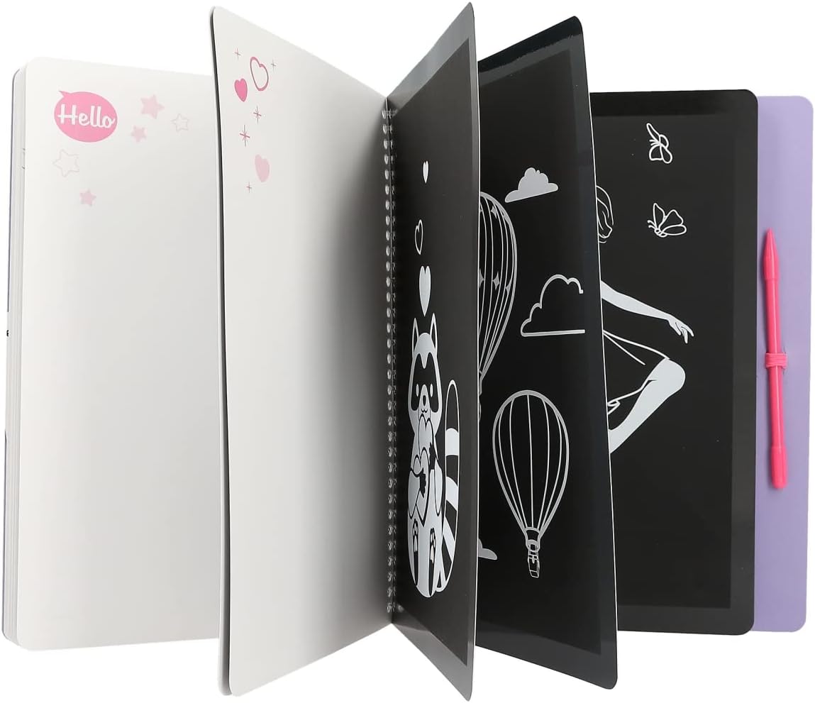 TOPModel Magic-Scratch Book