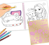 TOPModel - Coloring Book Corgi