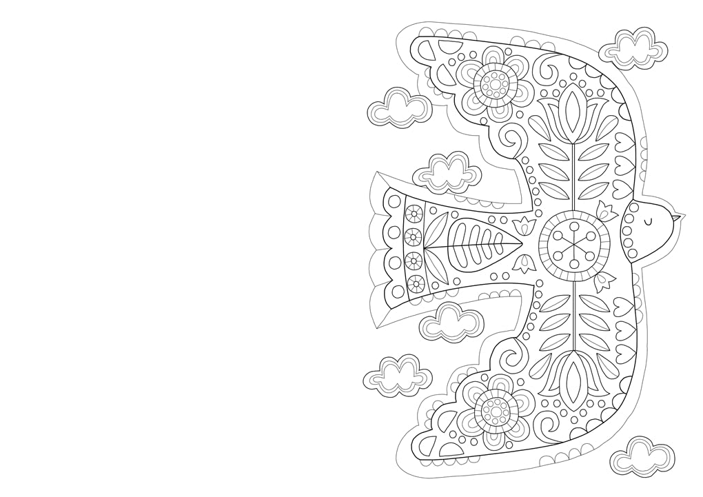 The Wellbeing Colouring Book - Mindful
