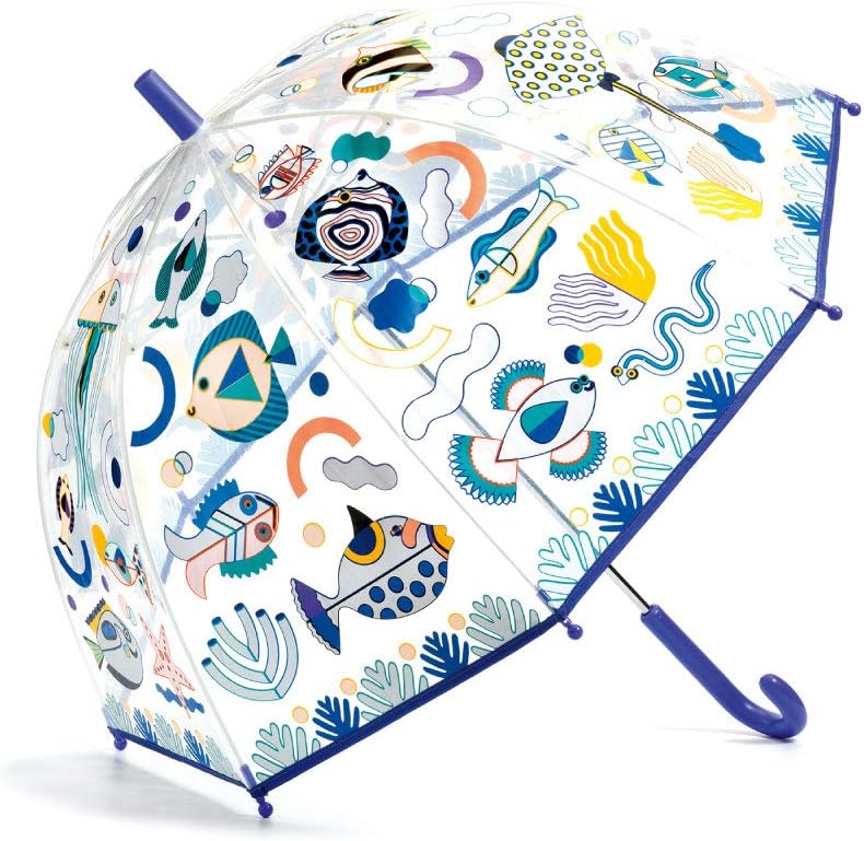 Djeco Colour Change Umbrella - Fishes
