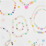 Heart Shape Beads - Pastel (10 Pack)