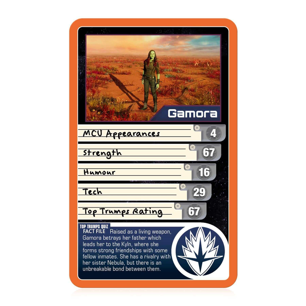 Top Trumps Guardians of the Galaxy