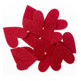 Felt litter heart