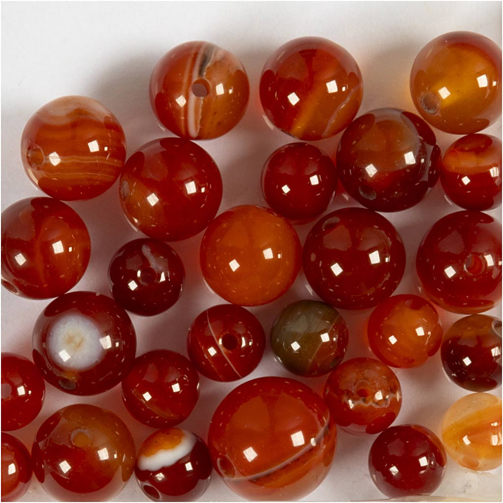 Agate stone beads