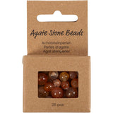 Agate stone beads