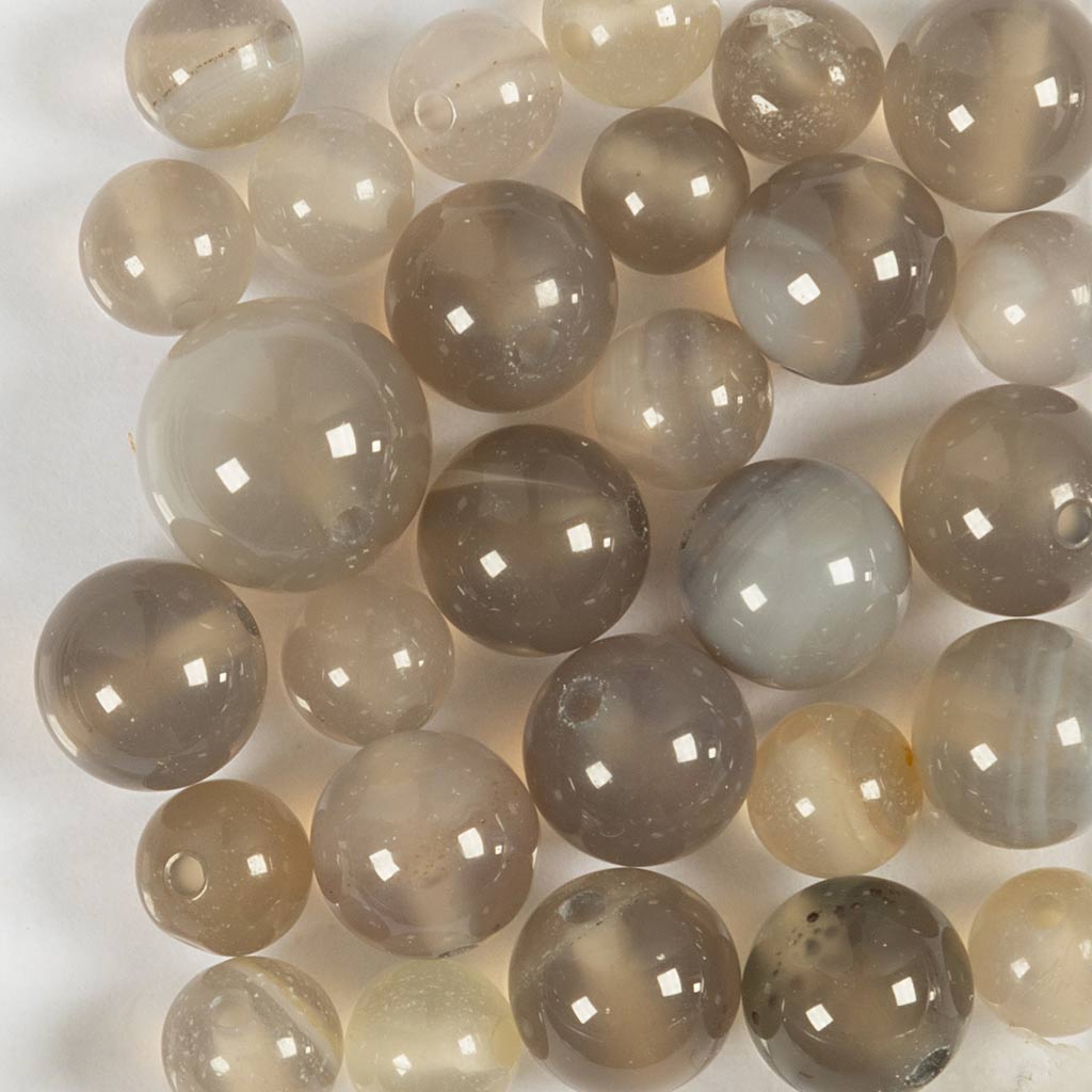 Agate stone beads