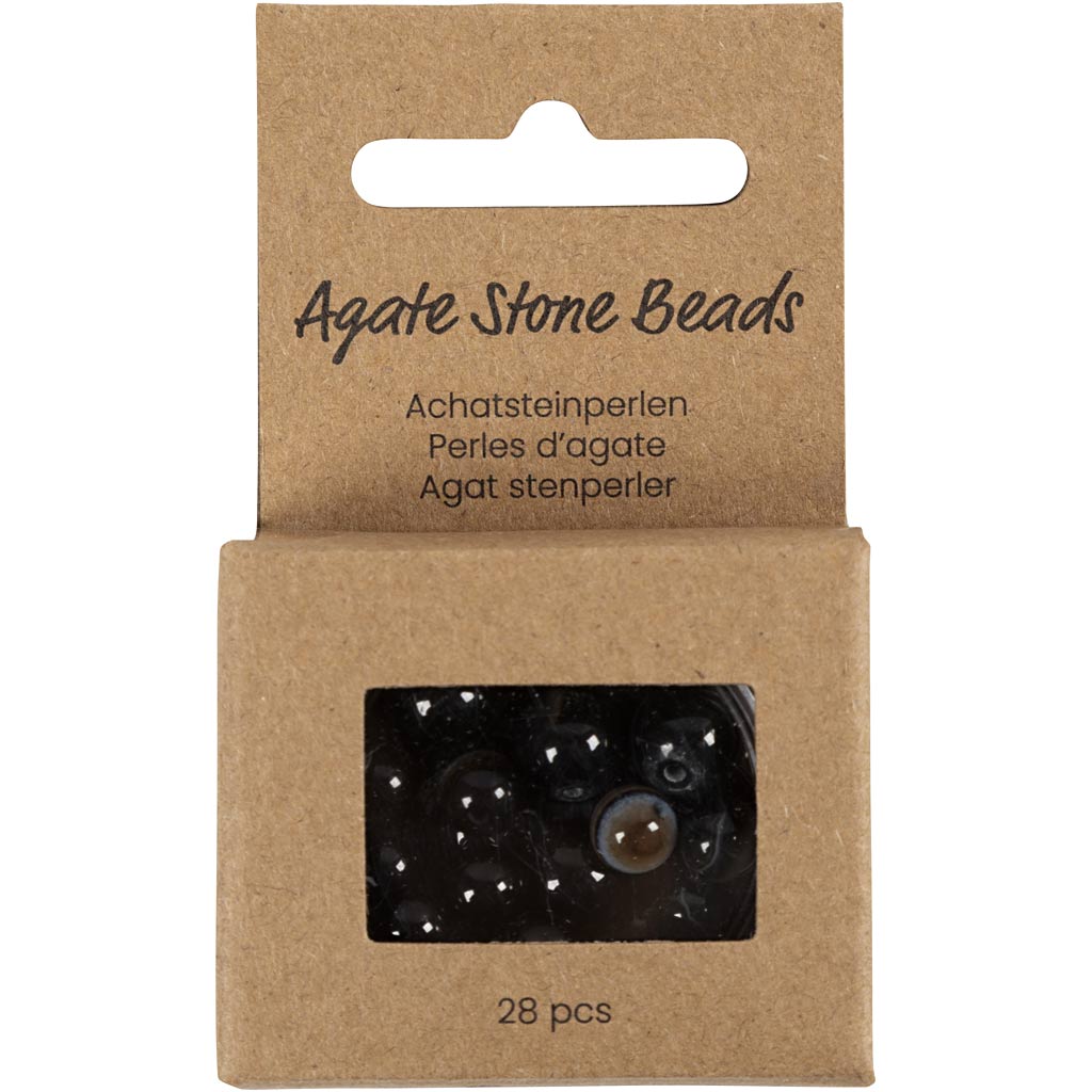 Agate stone beads