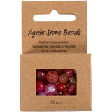 Agate stone beads